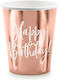 PartyDeco Happy Birthday Glass for Party