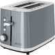 ECG Toaster 2 Schlitze 925W Gray