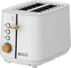 ECG Toaster 2 Slots 925W Gray