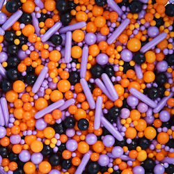 Sugar Sprinkles 50g Bat Ghost Halloween Confetti