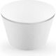 PartyDeco Suporturi Elegante Gri Deschis Bliss pentru Cupcake