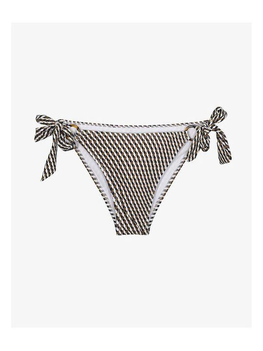 Bikini Bottoms Slip with Laces Multicolour