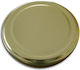 Metal Lid Φ82 Gold Pieces 24pcs