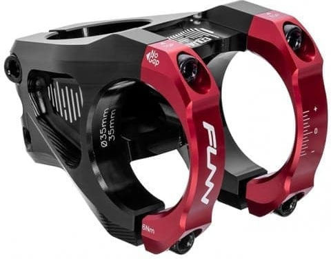 Funn Stem Equalizer 31.8 Mm X +10°/-10° Red 42mm Red