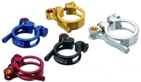 Xon Seat Clamp Cnc Quick Release 34.9mm Lever Xsc-06 Orange