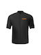 CUBE Men's Short Sleeve Cycling Jersey Mountain Bike Black