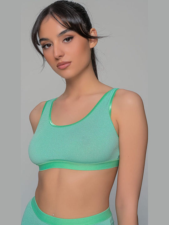 Women's Bra without Padding Lime