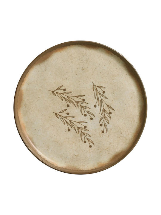 Πιάτο Φρούτου Stoneware Bio Nativa No1943 Porto Brasil 21,5cm Μπεζ