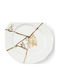 Порцеланово Плоско Плоско Kintsugi 09602 Φ21x2,8см Мулти Seletti