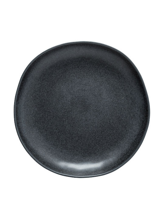 Livia Πιατο Ρηχο 28εκ Μαυρο Stoneware Costa Nova