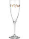 Capolavoro Set 2 Champagne Glasses for Wedding made of Crystal 2pcs