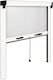 Maurer 50441 Moskitonetz Set aus Netzgewebe für Fenster 60/80 x 160 cm Weiß