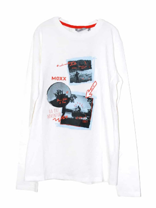 Παιδική Μακρυμάνικη Μπλούζα Mexx 2187 White 0272000127002111