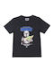 Παιδική Μπλούζα T-shirt Short Shirt Mandalorian Dark Grey 2200009110
