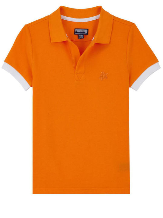 Παιδική Polo Μπλούζα Vilebrequin 3n00 Orange 7613409719706