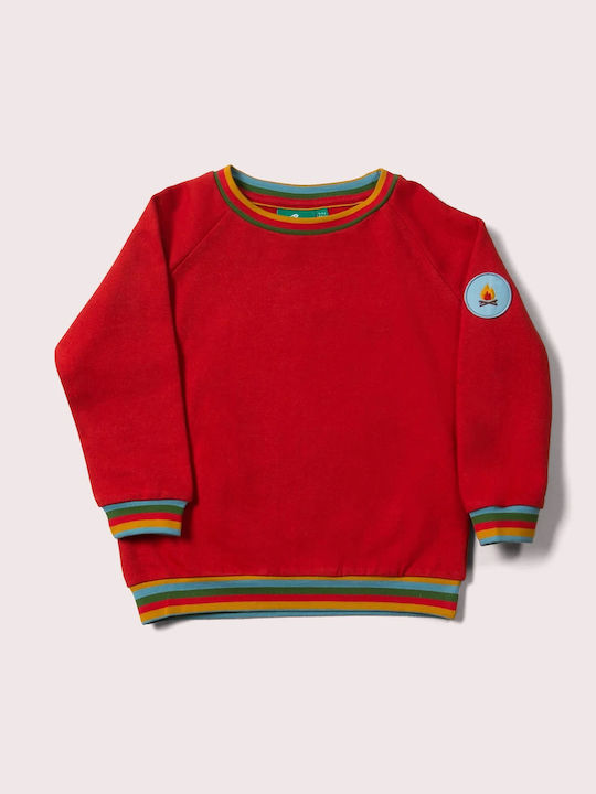 Baby Kinderoberteil 100 Organische Baumwolle Little Green Radicals Rote S22-430