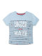 Κοντομανικο T-shirt Bbfish Boy Γαλαζιο Canada House 22353020