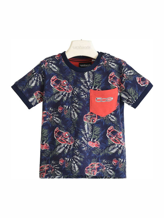 Fiat Μπλούζα T-shirt 500 By Sarabanda 02512-00-6ra2-044279 Εμπριμέ Αγόρι
