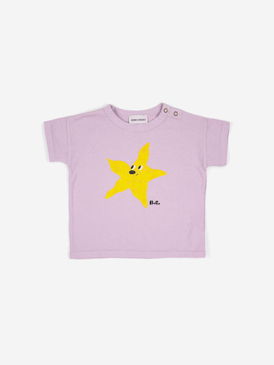 Bobo Choses Tricou pentru copii Lila