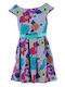 Mamma Natura Children's Dress Floral Nude