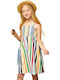 Girls Dress Rainbow