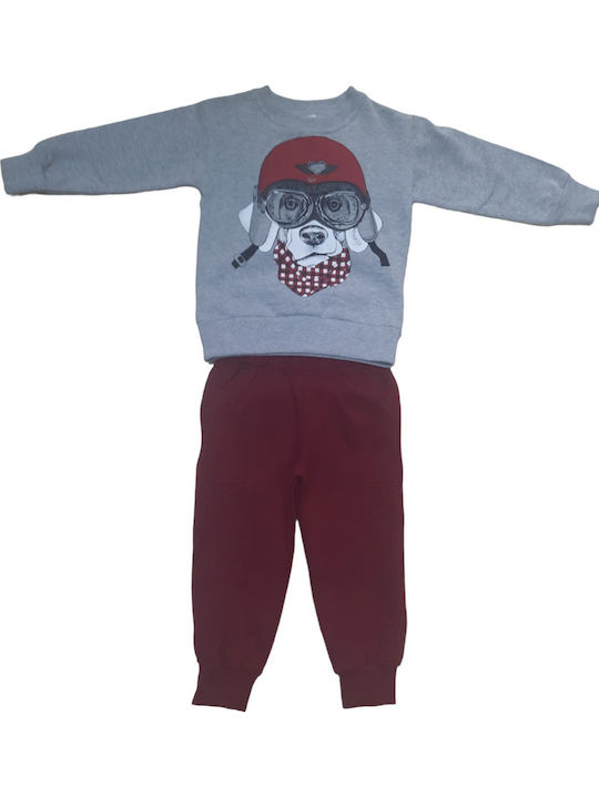 Occhiolino Kids Sweatpants Set grey 2pcs