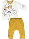 EMC Kinder Sweatpants Set - Jogginganzug Weiß 2Stück