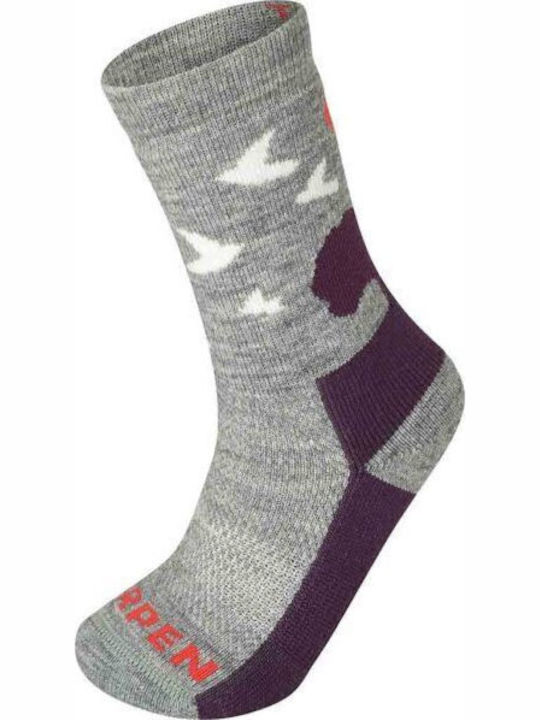 Kindersocken Lorpen Kids Midweight Hiker Eco Graue Lo-5110322-2990_1 Kindersocken Lorpen Kids Midweight Hiker Eco Graue Lo-5110322-2990_1