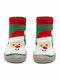 Childrenland Stopper Socks Chil6147 Sanτa Claus