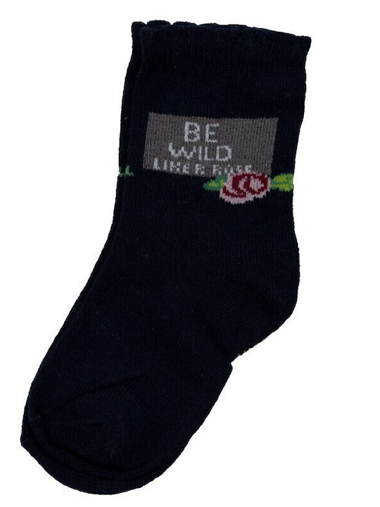 Me & Si Kids' Socks Knee-High Blue