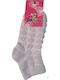 Kindersocken Kinder-Gummistiefel Nr 35-38 Lila Pünktchen