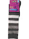Kids' Socks No 27-30 Gray Striped