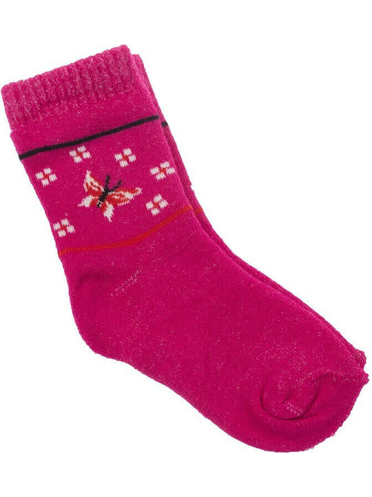 Aleyna Kids' Socks Knee-High Fuchsia