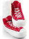 Καλτσοπαντοφλάκια Mocc Ons Sneakers Red 1765924-3
