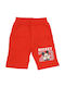 Disney Mickey Mouse Παιδική Βερμούδα Αγόρια Fkc39271 Red Κόκκινο