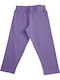 Kinder Leggings Capri Lila 156-3