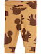 Kinder Leggings Lang Braun 2173010116