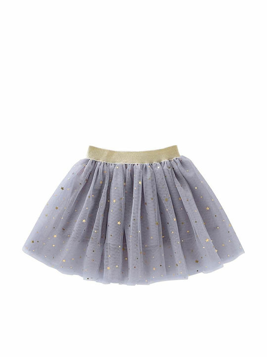 Παιδική Φούστα Tutu Stars Moon Γκρι
