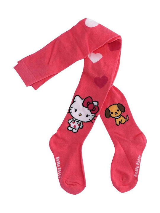 Hello Kitty Παιδικό Καλσόν Hk 52 36 2233 Ροζ-κοραλι