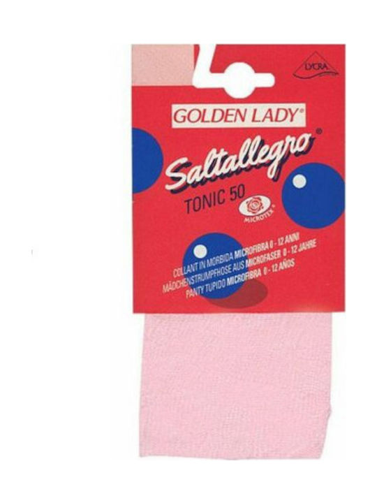 Παιδικό Καλσόν Golden Lady Saltallegro Μικροφίμπρα Tonic 50 Ροζ