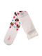 Nickelodeon Детски Чорапогащник White 40 Den