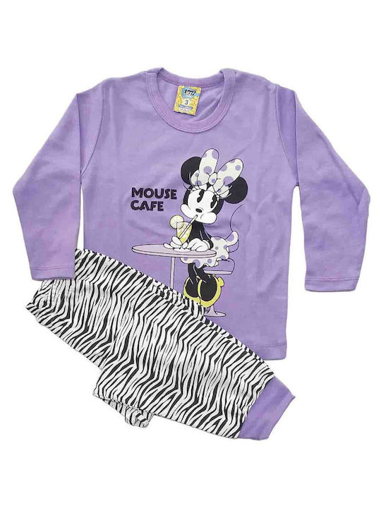 Like Kids' Pajamas Cotton Lilac