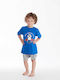 Crazy Farm Kids' Pajamas Summer Cotton BLU SAX