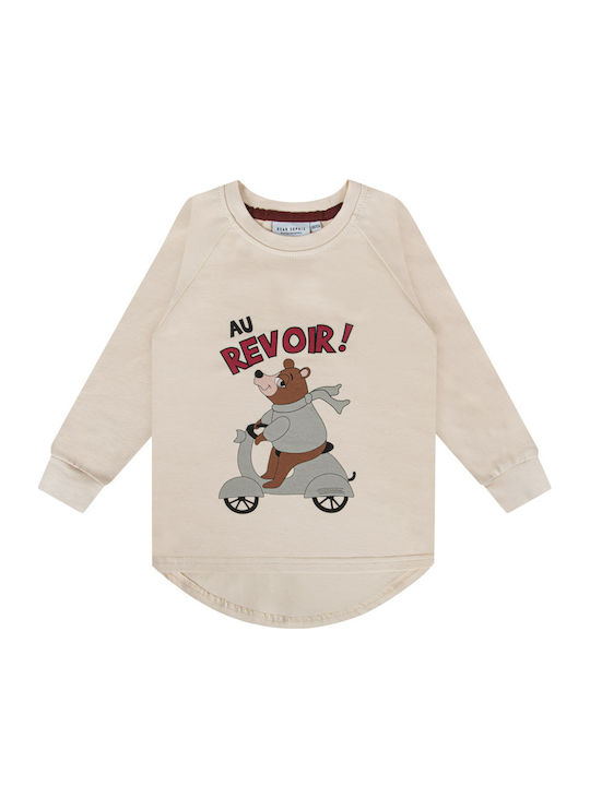 Dragă Sophie Bluza Motobear Ecru