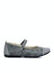 Primi passi Kids Ballerinas with Hoop & Loop Closure Gray