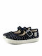 Kids Pumps & Ballerinas Fabric Javer 62-18 Blue