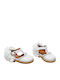 Kinder Pumps & Ballerinas Anatomische Weiße Leder Ballerina Kapanoula Leder