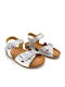 BioNatura Kinder Sandalen Anatomisch Silber