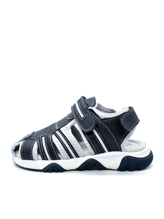 Bibelot Superland Bl-36028 Anatomic Boys Sandals Black