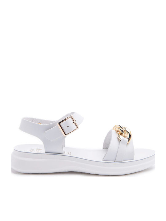 Pretty Soft Kids' Sandals White
